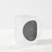 Taurus Constellation Matglas Koffiemok (Voorkant rechts)