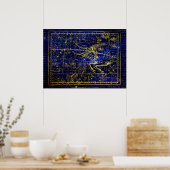 taurus constellation poster (Keuken)