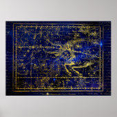 taurus constellation poster (Voorkant)