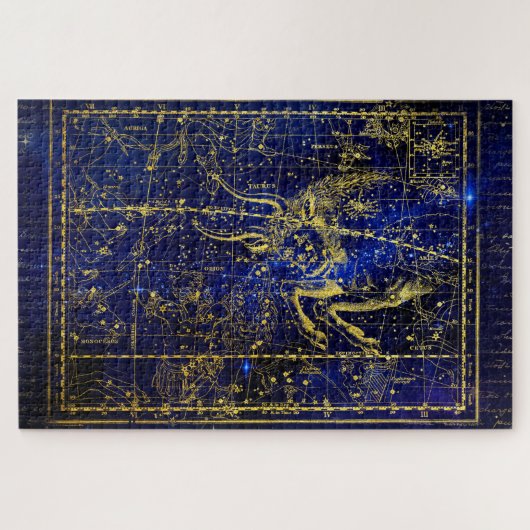 taurus constellation puzzle legpuzzel (Horizontaal)