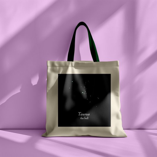 Taurus Constellation Tote Bag
