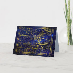 taurus constellation wenskaart bedankkaart