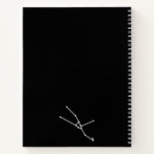 Taurus Constellation & Zodiac Symbol Notitieboek (Achterkant)