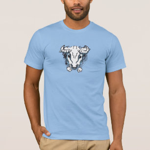 Taurus de bull astrologie van de zodiale mannen bl t-shirt
