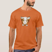 Taurus de bull astrologie van de zodius mannen t-s t-shirt (Voorkant)