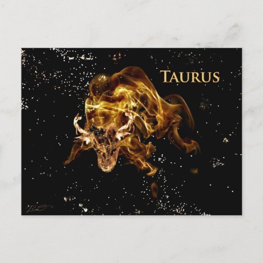Taurus de Bull Briefkaart (Voorkant)