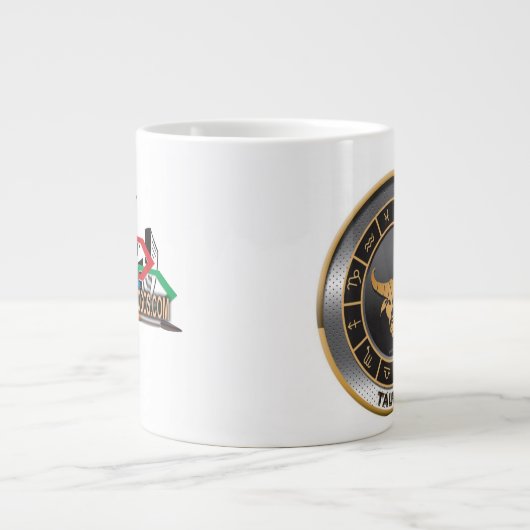 TAURUS DE BULL GROTE KOFFIEKOP (Voorkant)