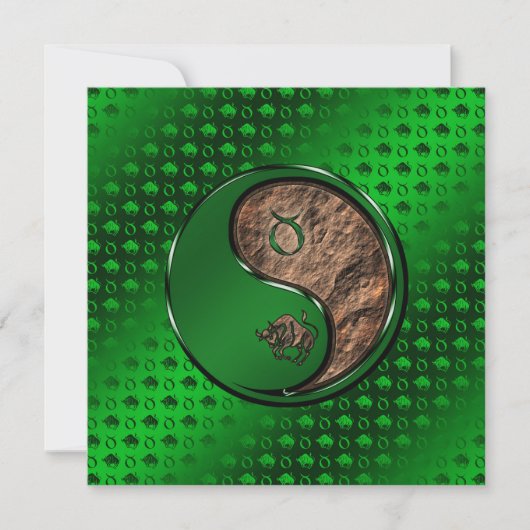 Taurus de Bull Kaart (Voorkant)