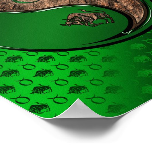 Taurus de Bull Poster (Hoek)