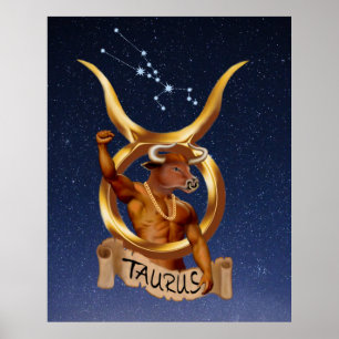 TAURUS DE BULL POSTER
