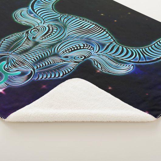 taurus de bull zodiadedeken sherpa deken (3/4)