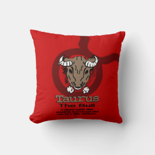 Taurus de rode bull kussen