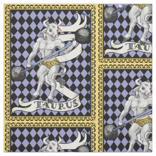 Taurus de stier minotaur strongman fabric stof