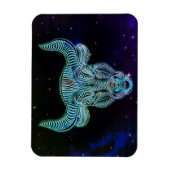 taurus de stier zodiaa magnet magneet (Verticaal)