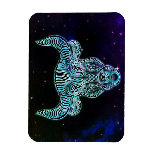 taurus de stier zodiaa magnet magneet (Verticaal)