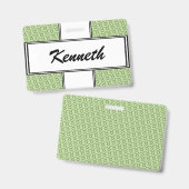 Taurus Dierenriemsymbool Element door Kenneth Yonc Badge (Voor- en achterkant)