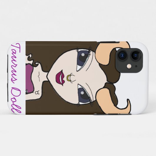 Taurus Doll iPhone 5 Barely Daar Hoesje (Achterkant (horizontaal))