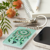 Taurus Dreamcatcher Sleutelhanger (Voorkant Rechts)