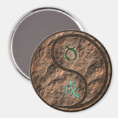 Taurus & Earth Dog Magneet (Voorkant / Achterkant)