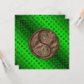 Taurus & Earth Goat Kaart (Voorkant / Achterkant in situ)