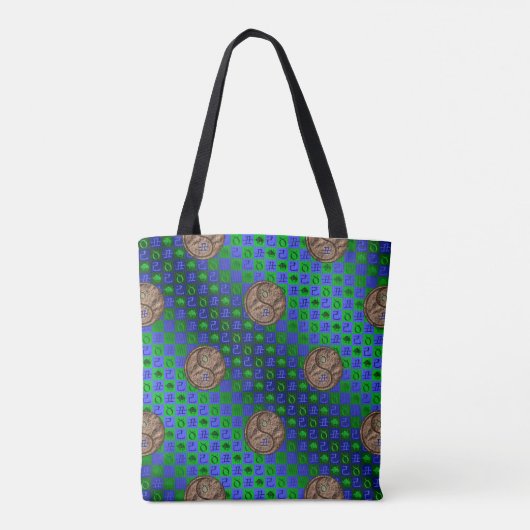 Taurus & Earth Ox Tote Bag (Achterkant)