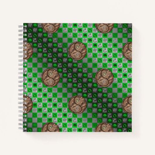 Taurus & Earth Rabbit Notitieboek (Voorkant)