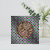 Taurus & Earth Rooster Kaart (Staand voorkant)