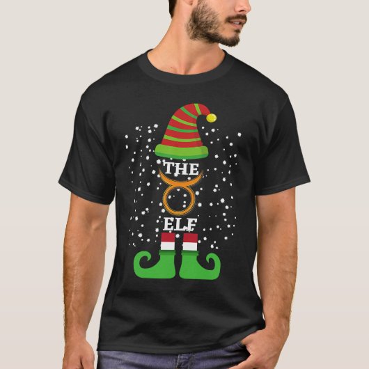 Taurus Elf dierenriem Verjaardag Elf Kerstmis T-shirt (Voorkant)