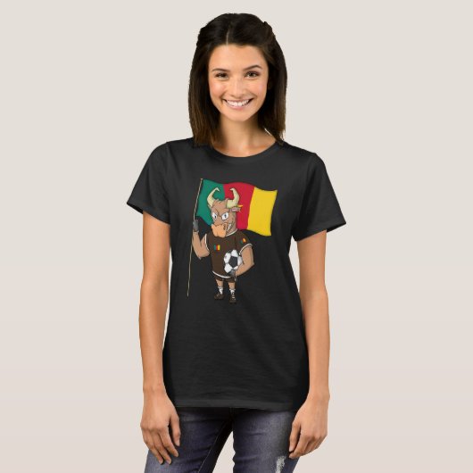 Taurus Fan Cameroon T-shirt (Voorkant volledig)