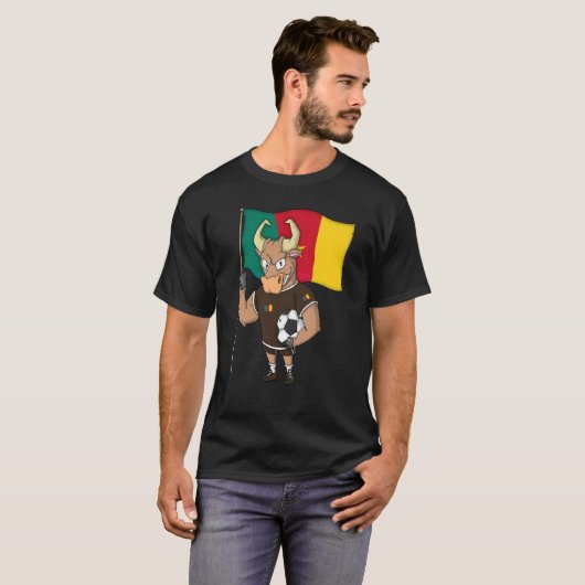 Taurus Fan Cameroon T-shirt (Voorkant volledig)