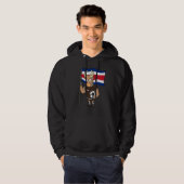 Taurus Fan Costa Rica Hoodie (Voorkant volledig)