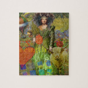 Taurus Fantasy Gotische Kunst Legpuzzel