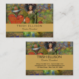  Taurus Fantasy Gotische Kunst Visitekaartje