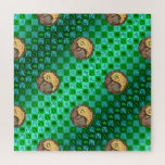 Taurus & Fire Dog Legpuzzel<br><div class="desc">For those born under the sign of Taurus in the Year of the Fire Dog.</div>