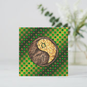 Taurus & Fire Horse Kaart (Staand voorkant)