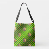 Taurus & Fire Monkey Crossbody Tas (Achterkant)