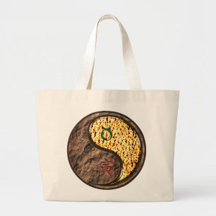 Taurus & Fire Tiger Grote Tote Bag