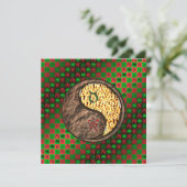 Taurus & Fire Tiger Kaart (Staand voorkant)