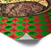 Taurus & Fire Tiger Poster (Hoek)