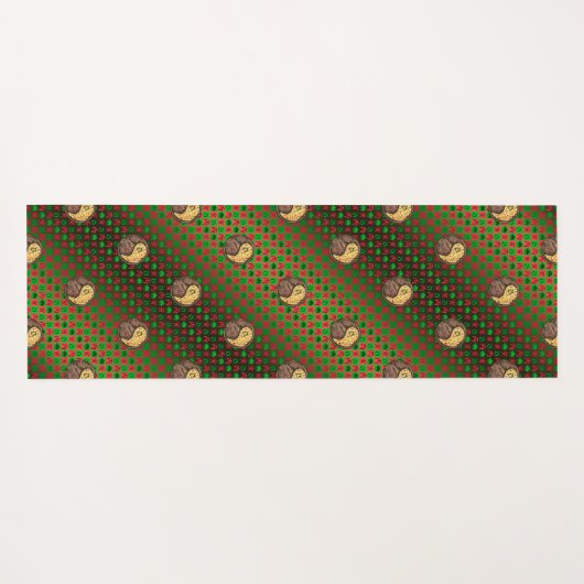 Taurus & Fire Tiger Yogamat (Achterkant (horizontaal))