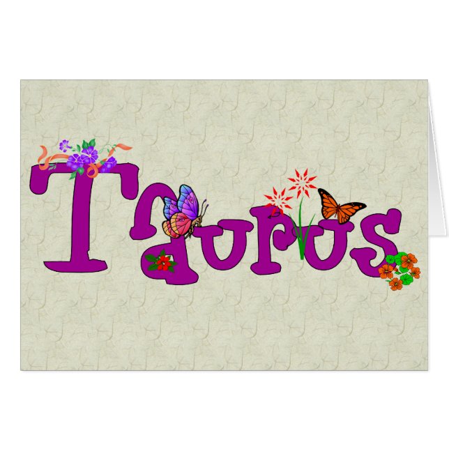 Taurus Flowers (Voorkant Horizontaal)