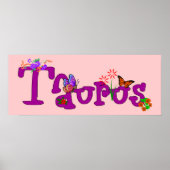 Taurus Flowers Poster (Voorkant)