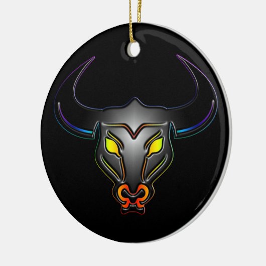Taurus Gay Pride Ornament (Links)