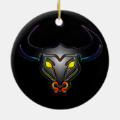 Taurus Gay Pride Ornament (Achterkant)