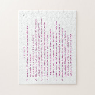 TAURUS gedicht puzzel