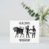 Taurus/Gemini Briefkaart (Staand voorkant)