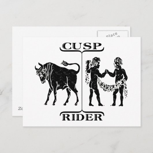 Taurus/Gemini Briefkaart (Voorkant / Achterkant)