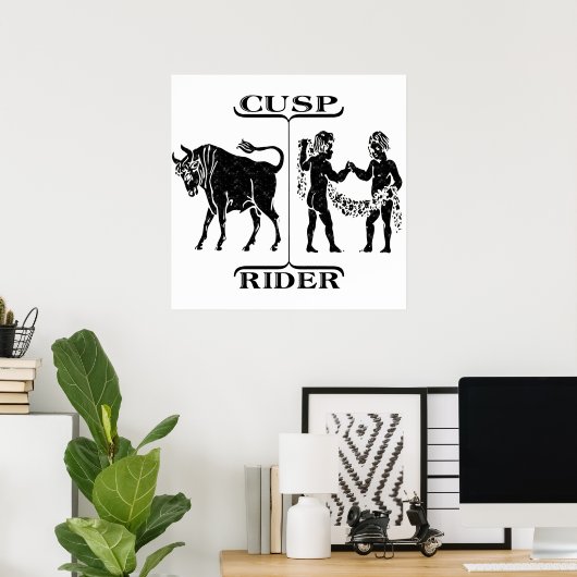 Taurus/Gemini Poster (Thuiskantoor)