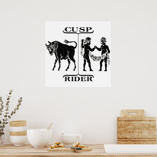 Taurus/Gemini Poster (Keuken)