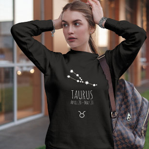 Taurus | Gepersonaliseerde zodiac-constellatie Trui